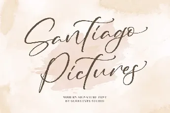 Santiago Pictures font