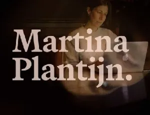 Martina Plantijn Family font
