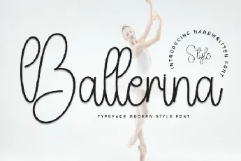 Ballerina Script font