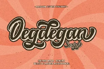 Degdegan font