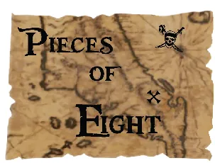 Pieces of Eight font