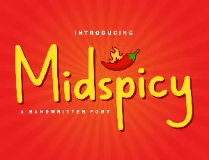 Midspicy font