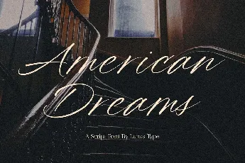 American Dreams font