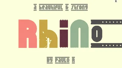 Rhino font