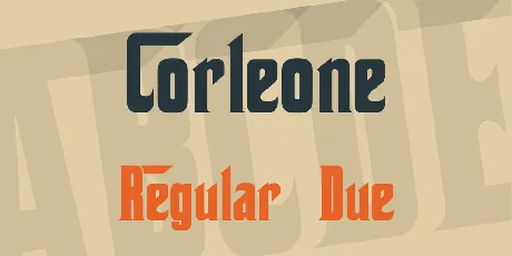 Corleone font