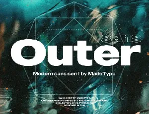 MADE Outer Sans Family font