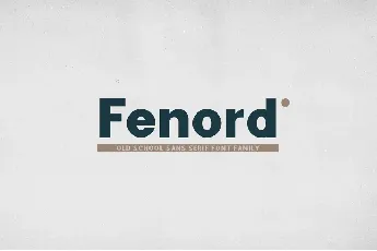 Fenord Free font