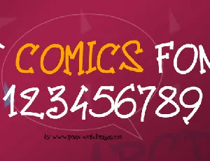 PWComics font