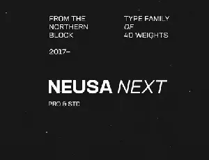 Neusa Next Family font