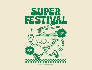 Super Festival font
