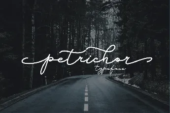 petrichor font