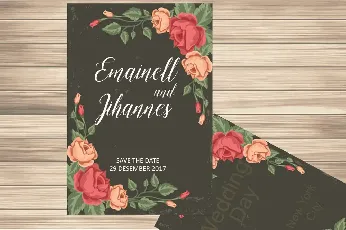 Emainell Script font