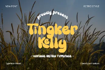 Tingker Kelly font