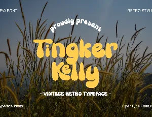 Tingker Kelly font