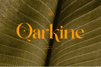 Qarkine font