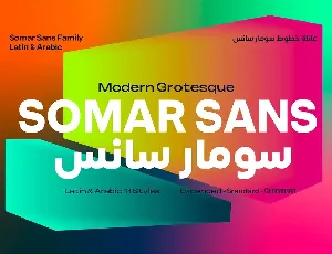 Somar Sans Family font