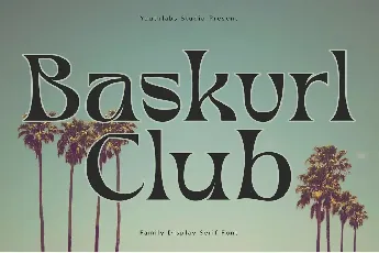 Baskvrl Club font