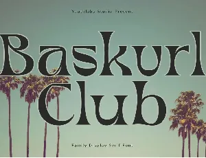 Baskvrl Club font