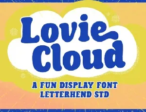Lovie Cloud font