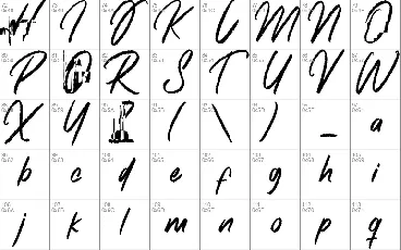 Rulingpen font