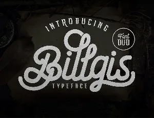 Billgis Duo font