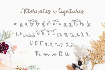 floristy Script font