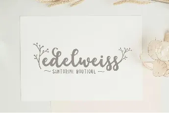 floristy Script font