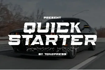 Quick Starter font