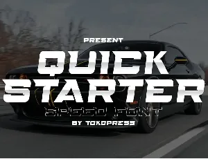 Quick Starter font