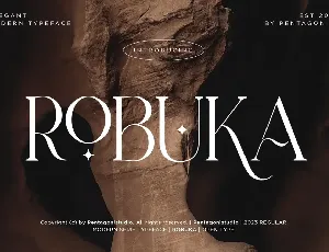 Robuka font