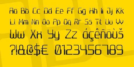 Computer 7 font