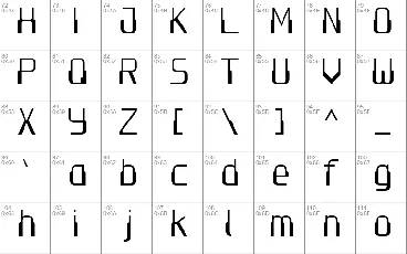 Computer 7 font