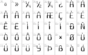 Computer 7 font