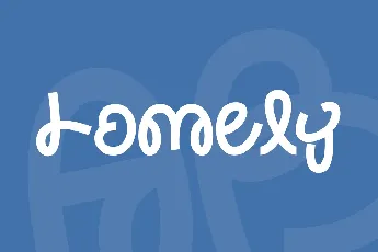 Lomely font