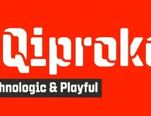 Qiproko Family font