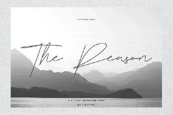 The Reason font