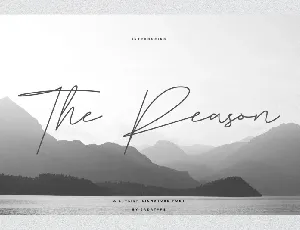 The Reason font