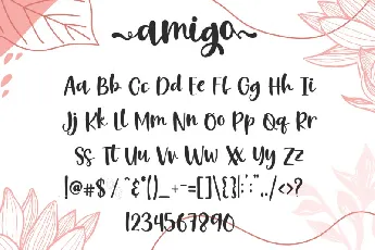 Amigo font