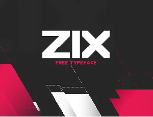 ZIX Typeface font