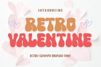 Retro Valentine font