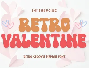 Retro Valentine font