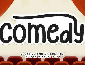 Comedy Script font