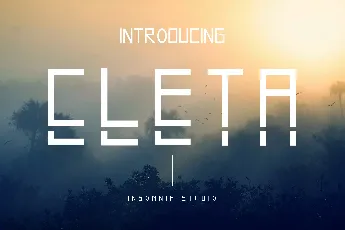 Cleta font