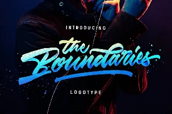 The Boundaries Logotype Free font