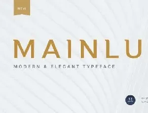 Mainlux font