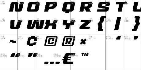 MechEffects2 BB font