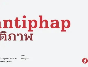 Santiphap font