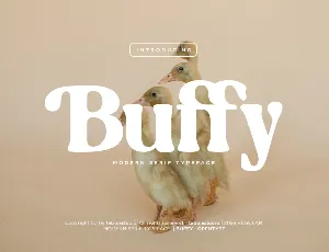 Buffy font