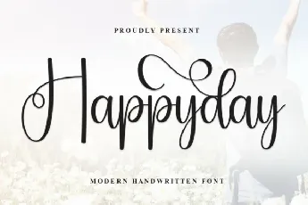 Happyday Script font