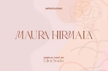 Maura Hirmala font